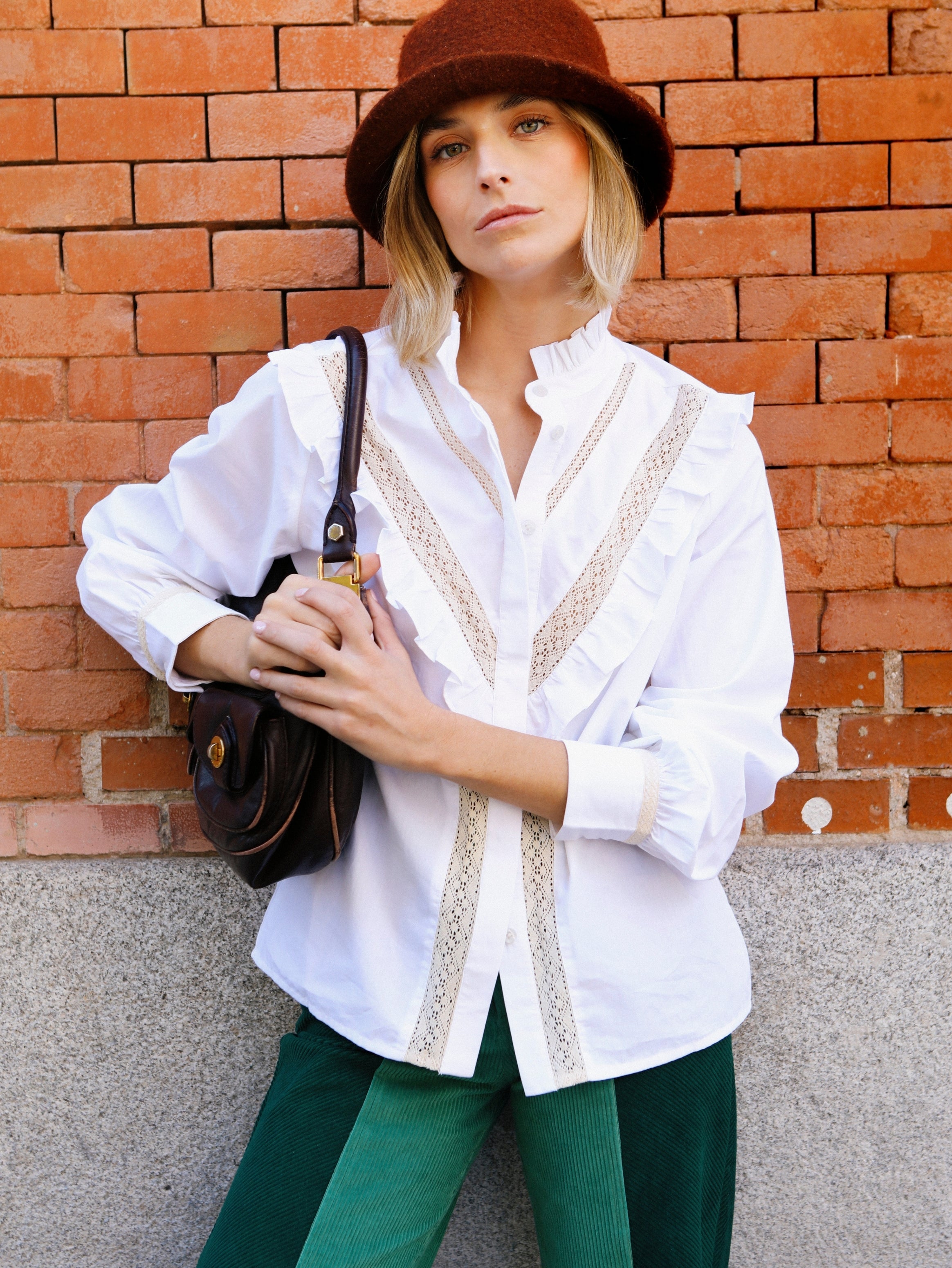 Chemise Antonietta Blanche