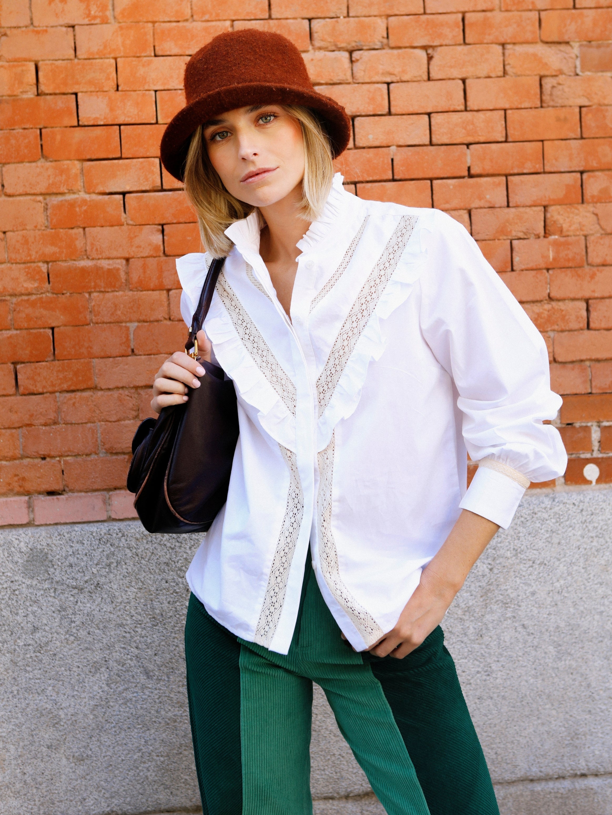 Chemise Antonietta Blanche
