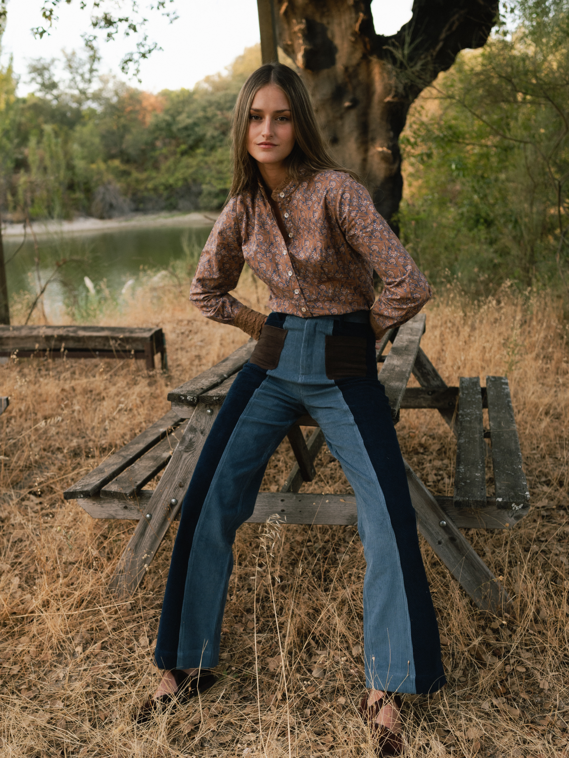 Filippa Blue trousers