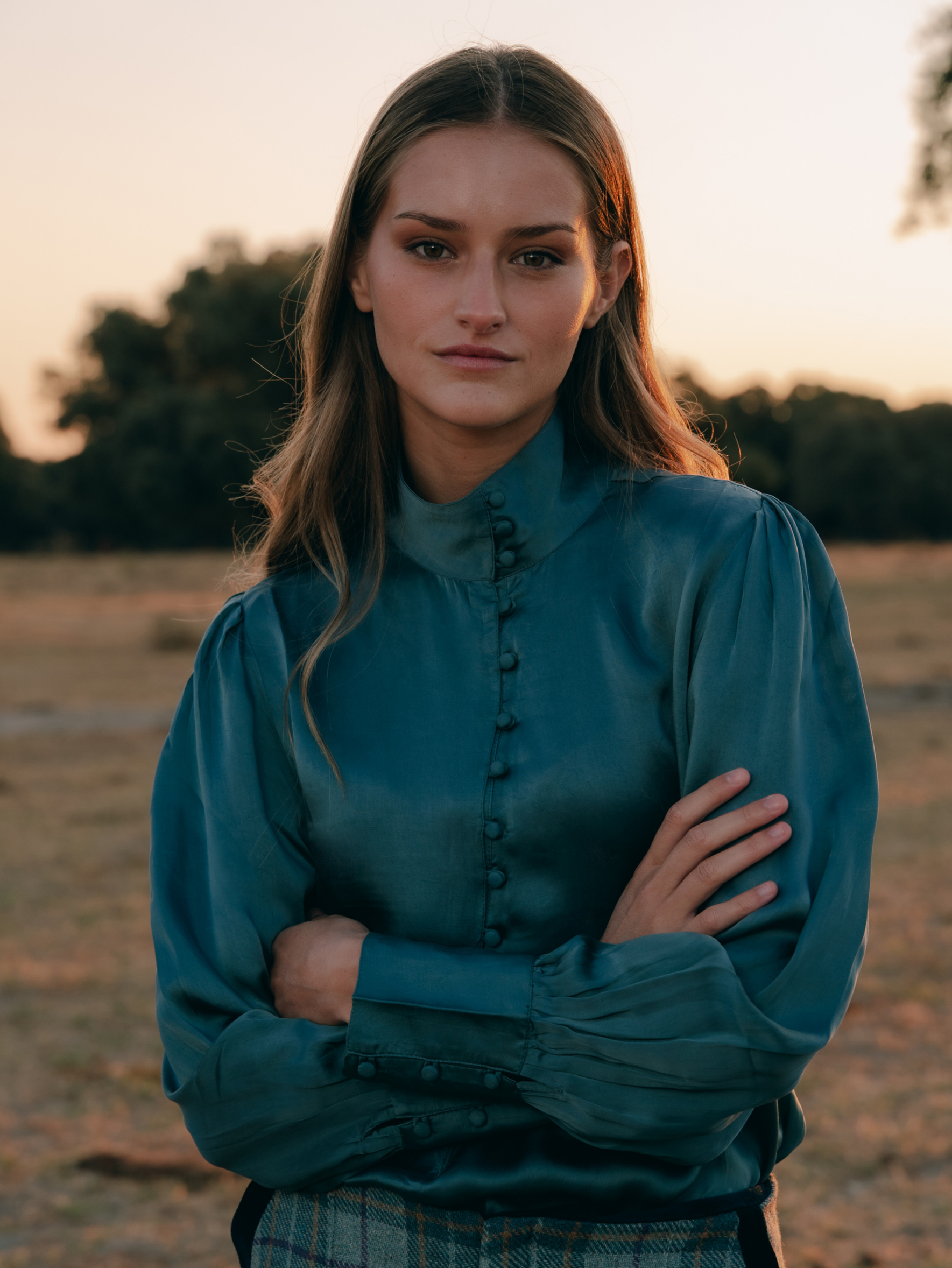Blusa Moss Teal