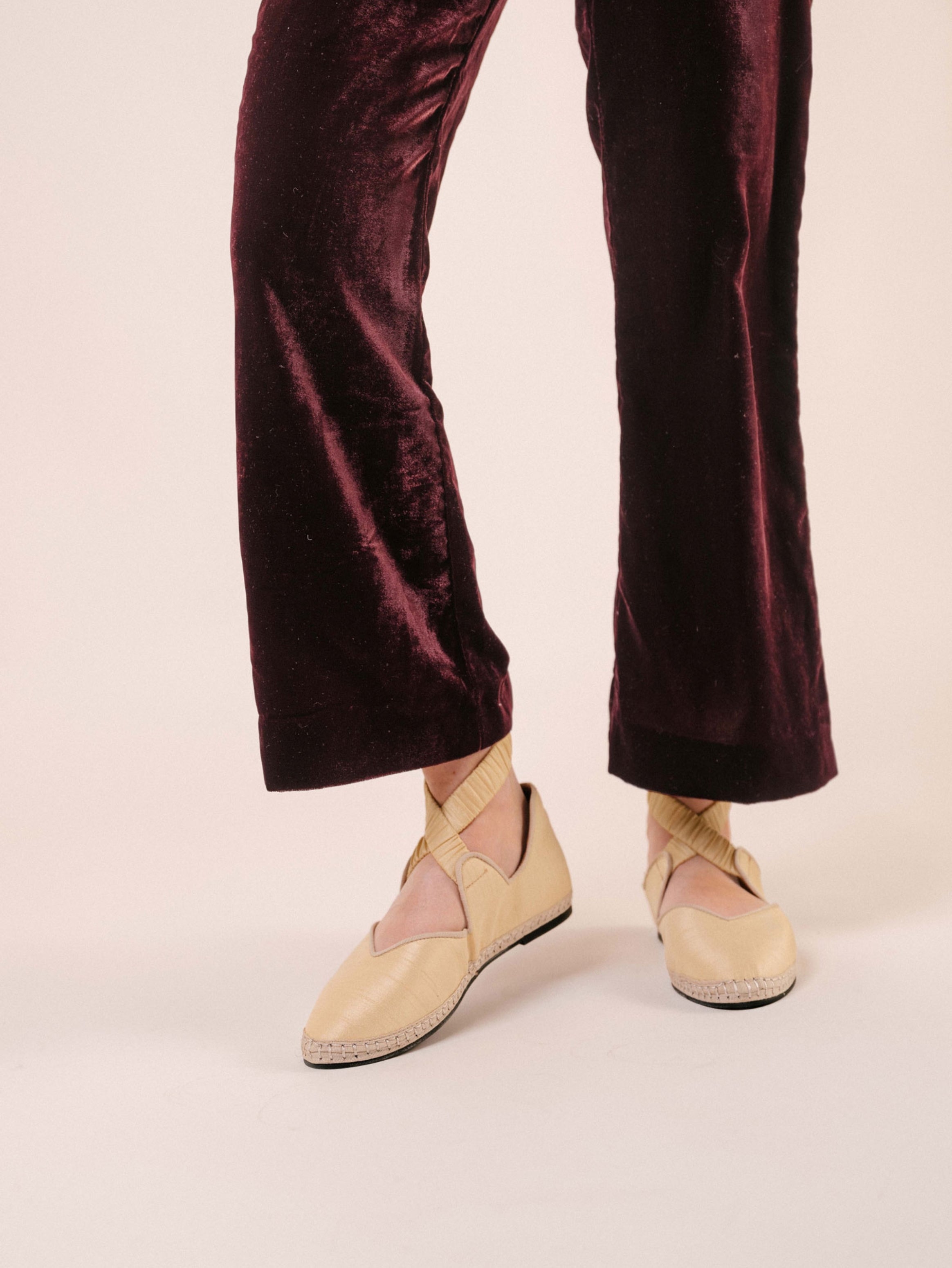 Mocassins Crème