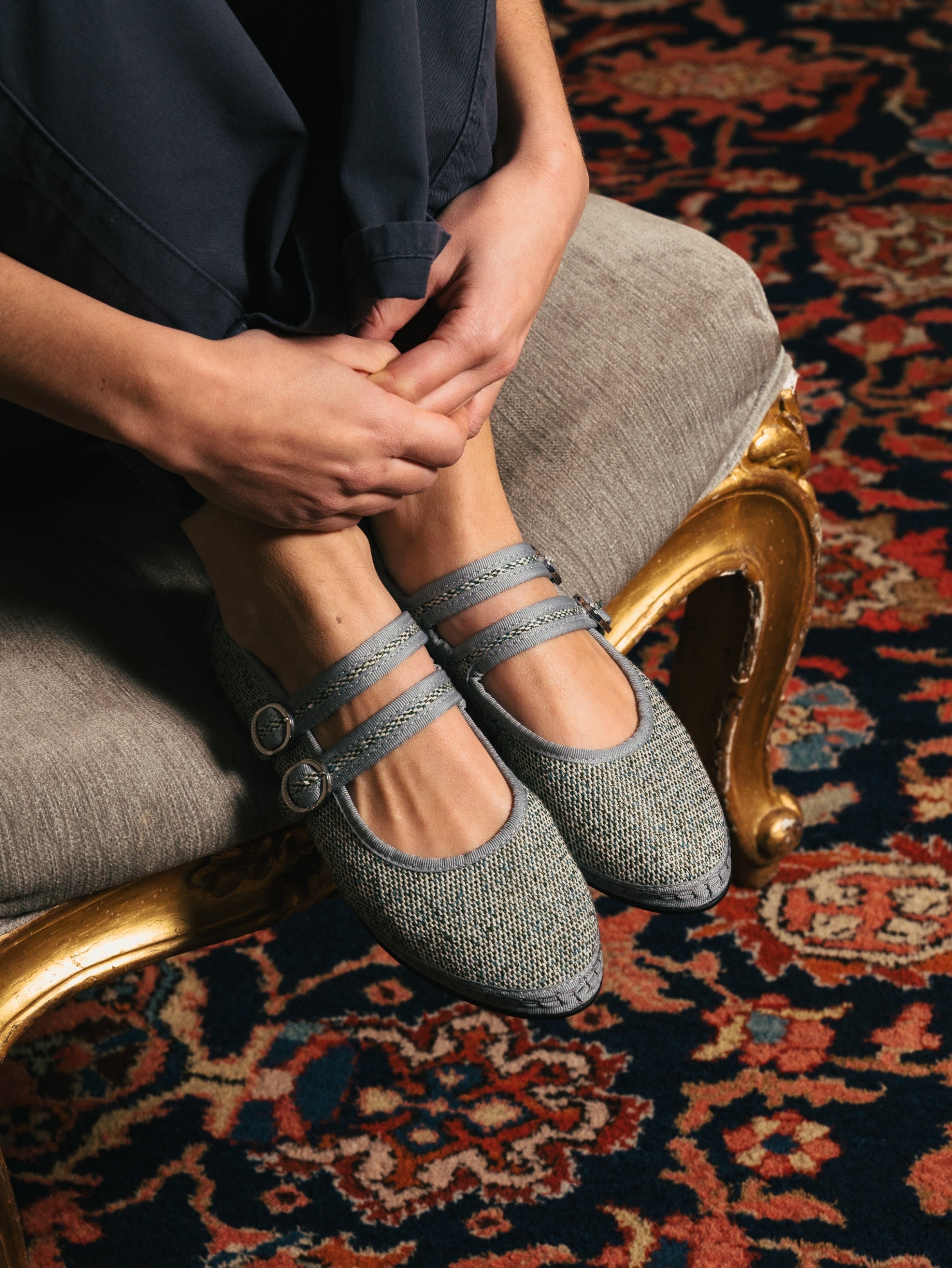 Double Lace Amalfi Grey