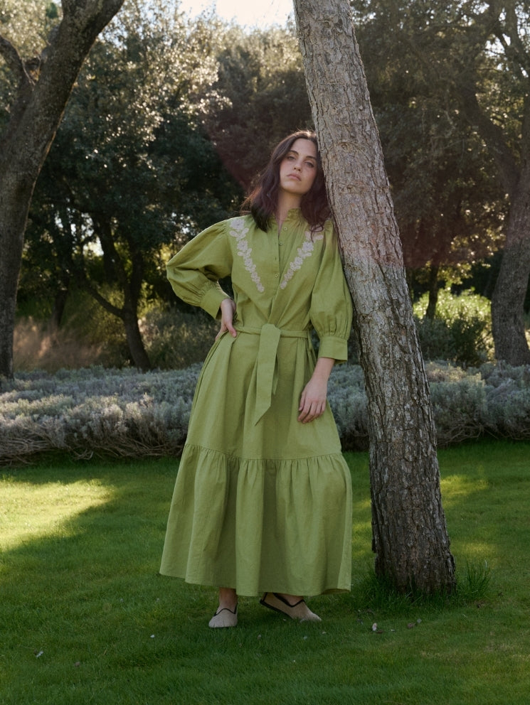 Vestido Cecile Green