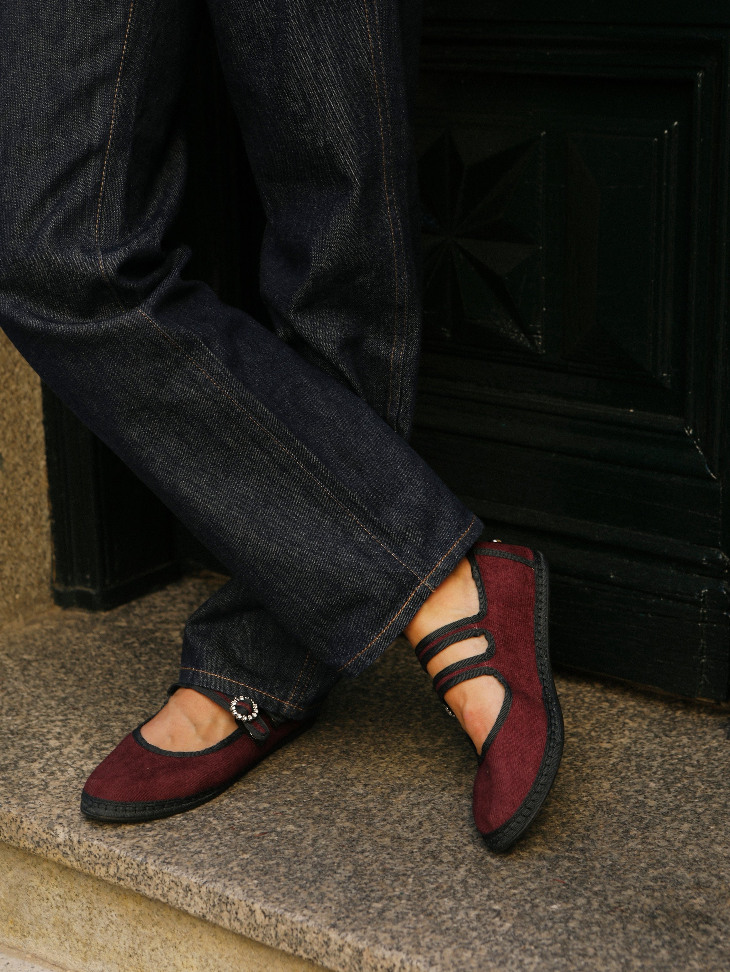 Double Lace Bordeaux