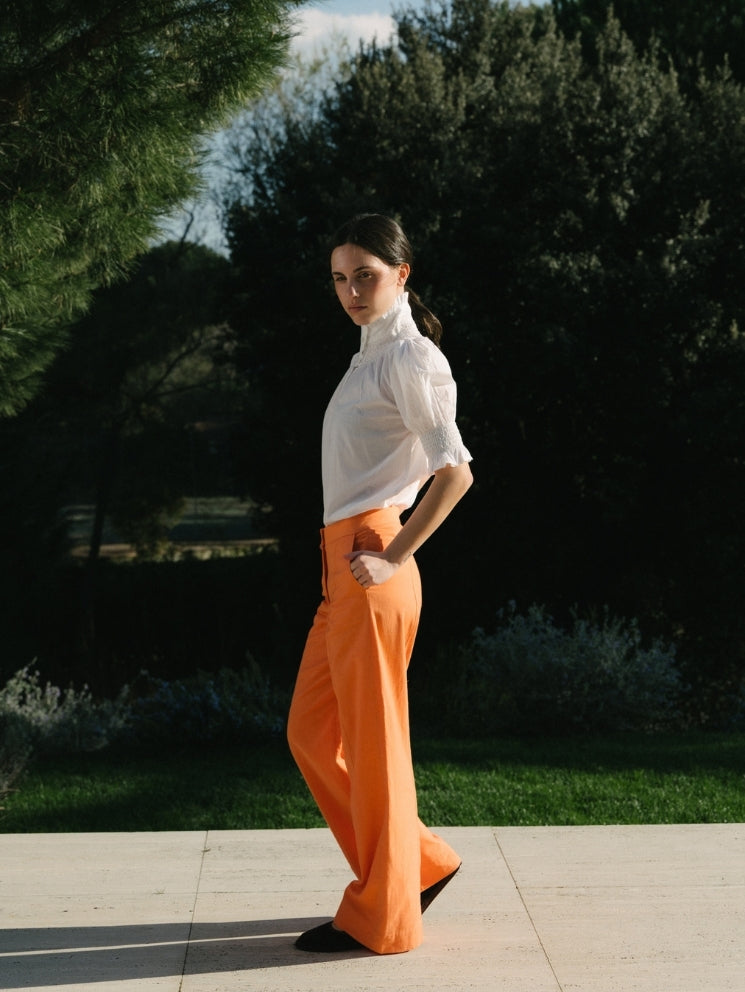 Pantalón Daisy Orange