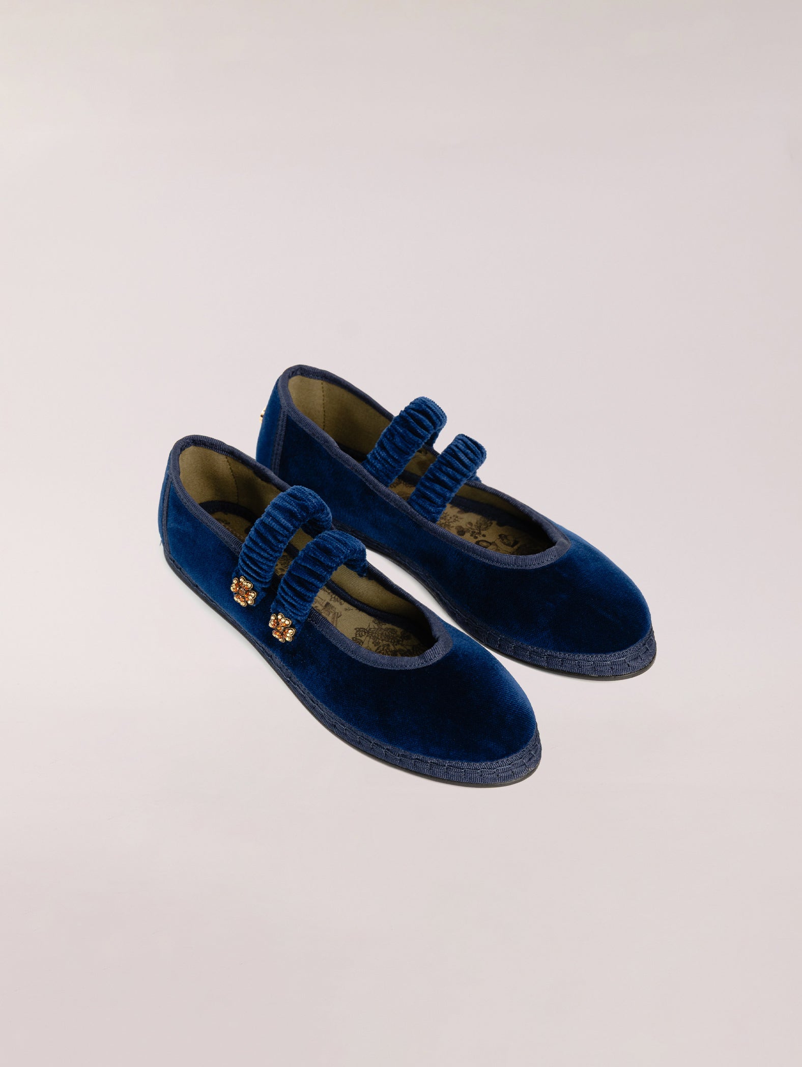 Double Lace Ballerina Azulón