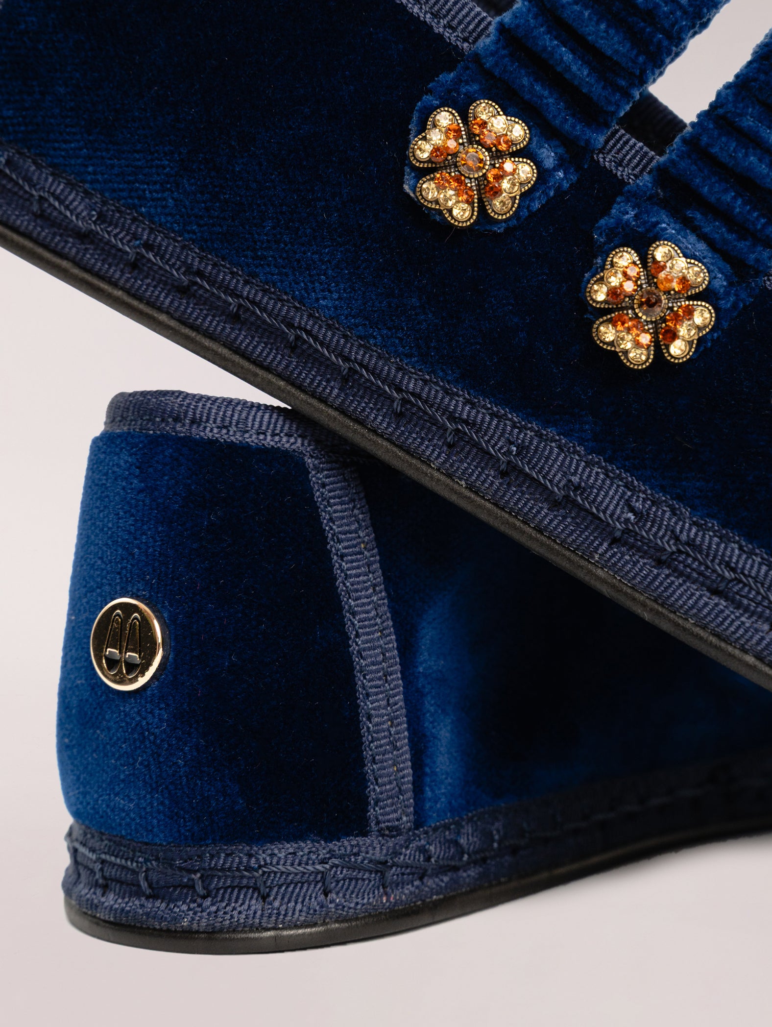 Double Lace Ballerina Azulón