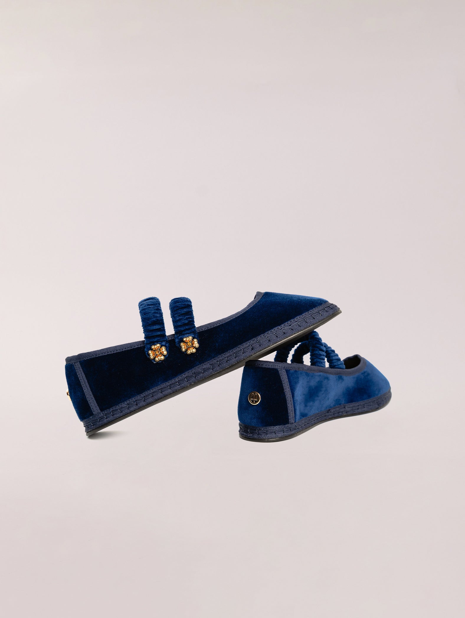 Double Lace Ballerina Azulón