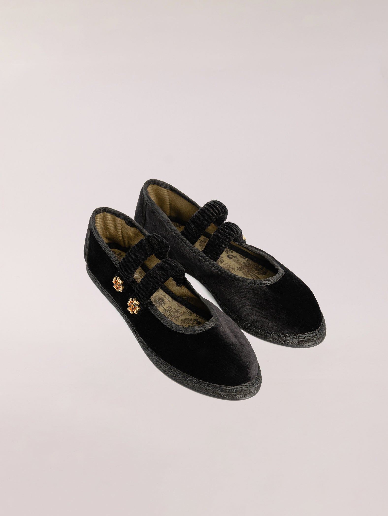 Double Lace Ballerina Carbón