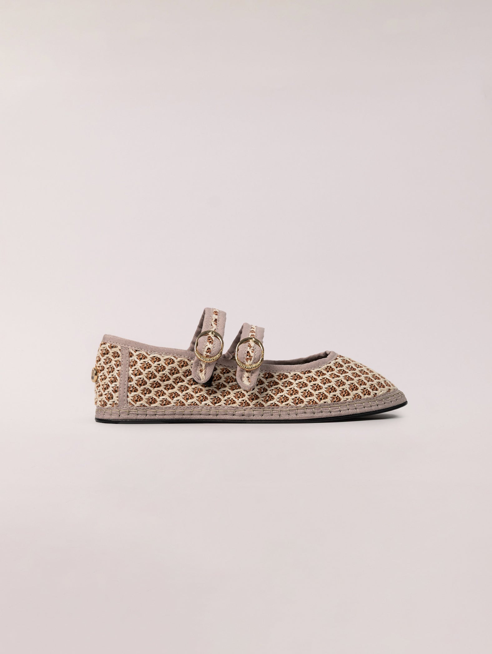 Double Lace Rafia Nude