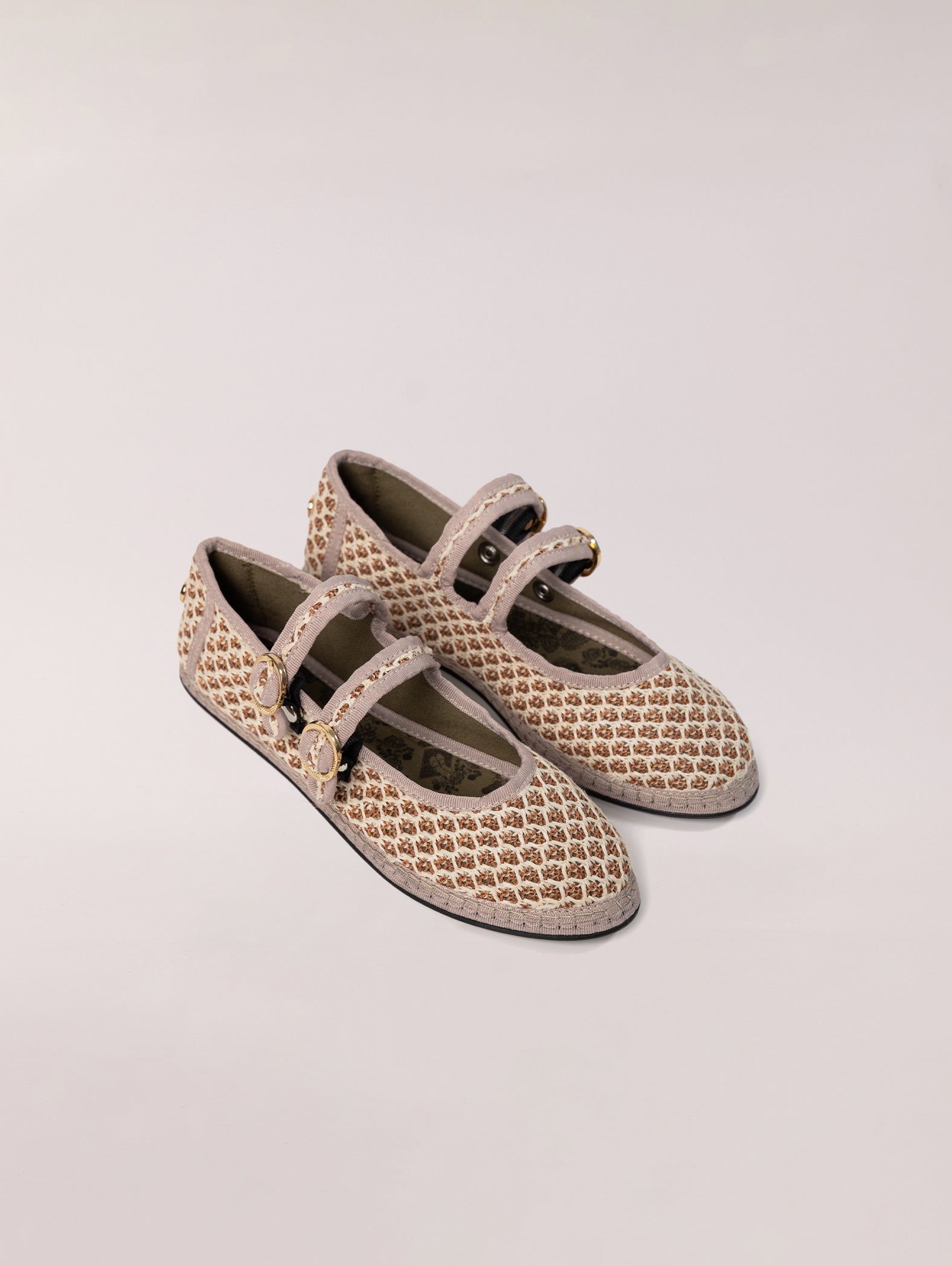 Double Lace Rafia Nude