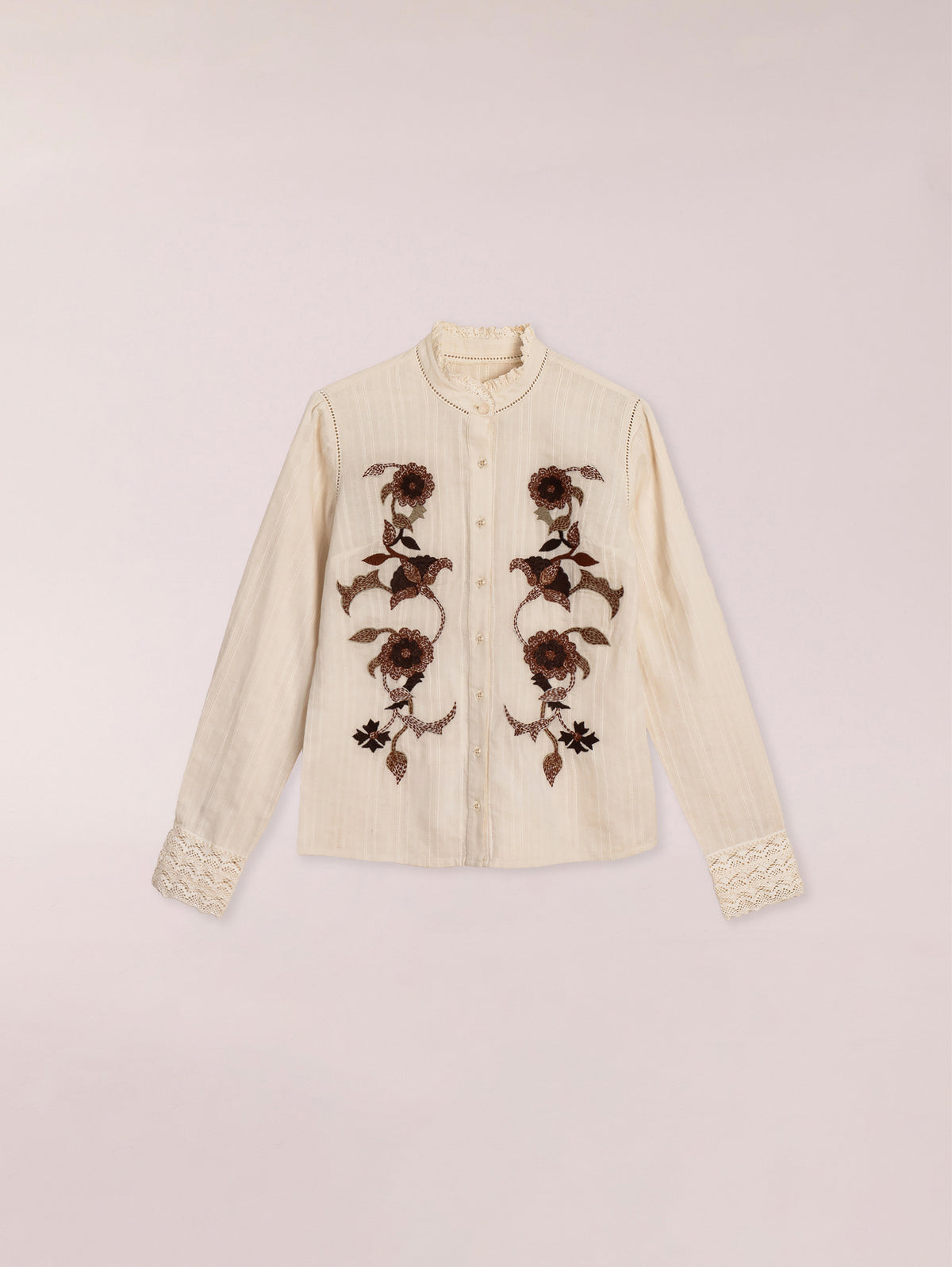 Camisa Gardenia Crema