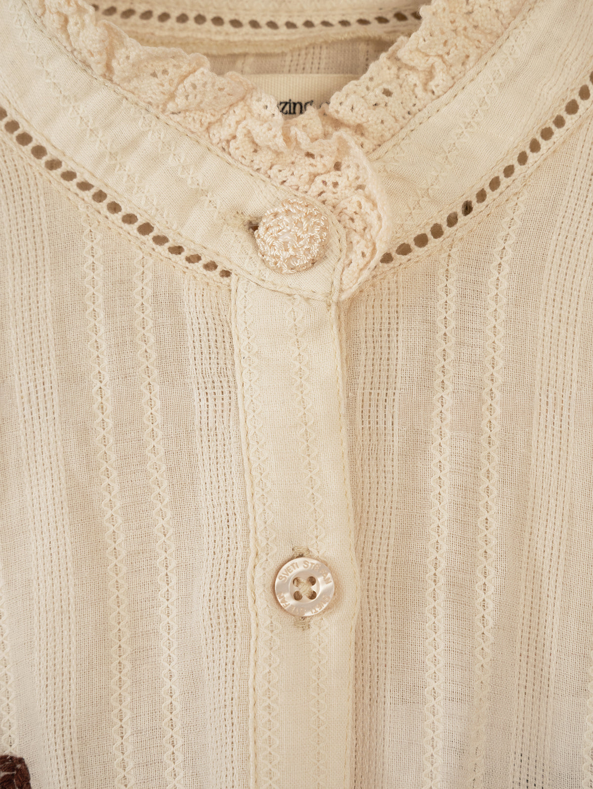 Camisa Gardenia Crema