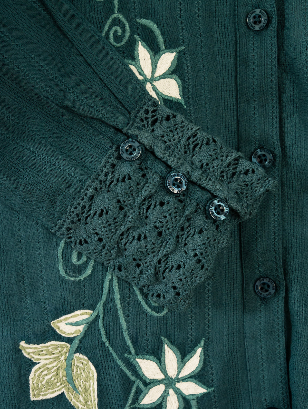 Camisa Gardenia Petróleo