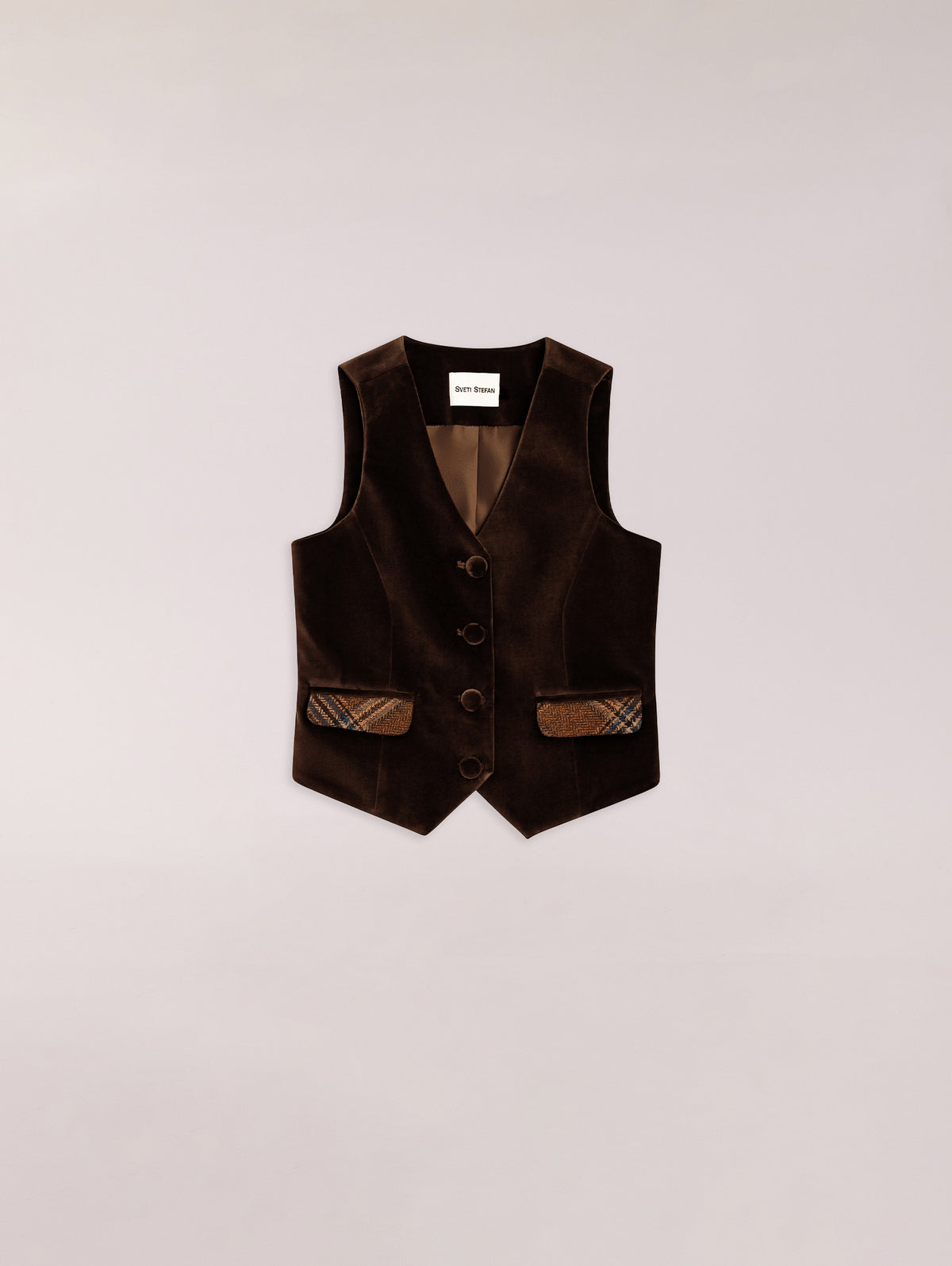 Chaleco Daisy Chocolate