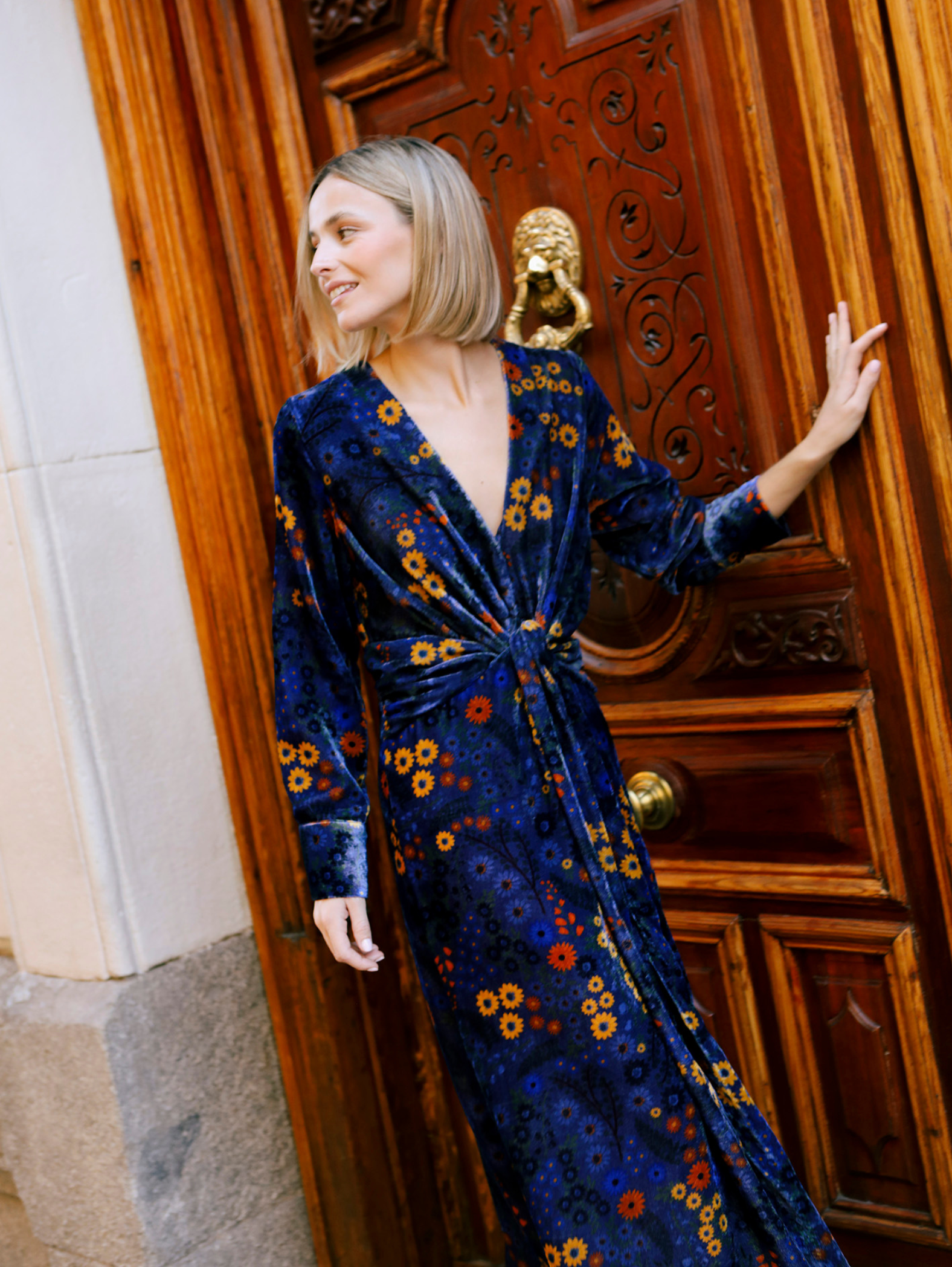 Camelia Violet Dress