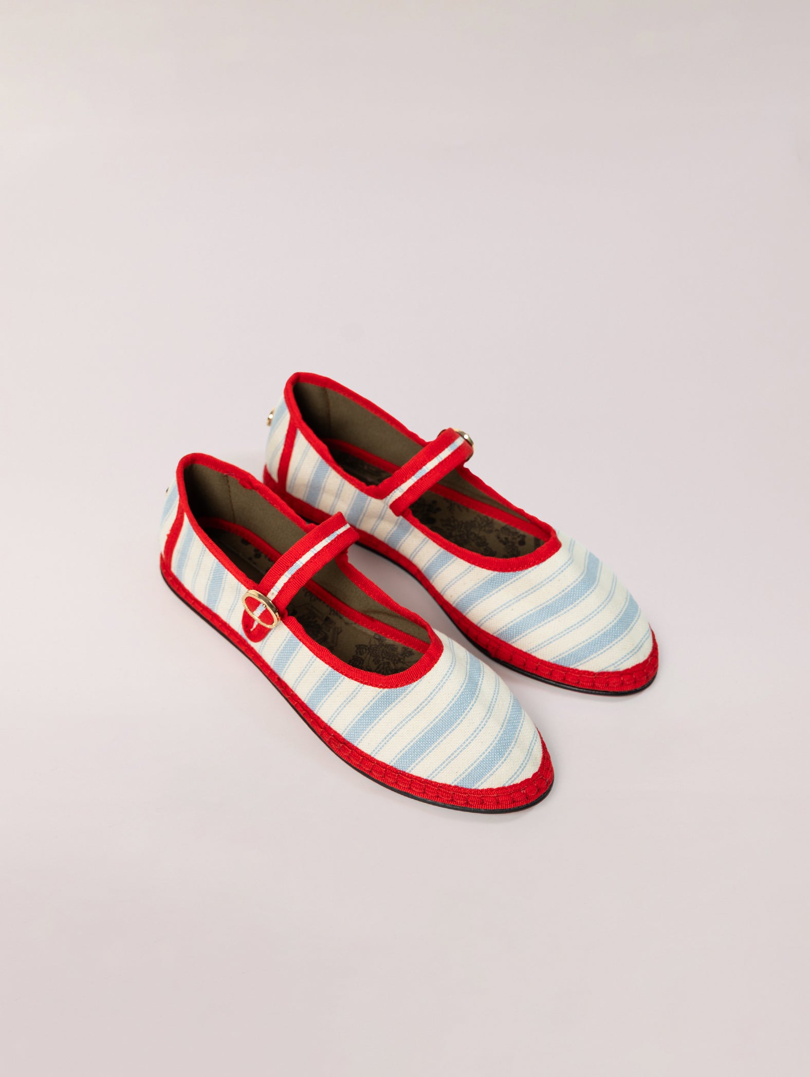 Mary Jane Blue Stripes