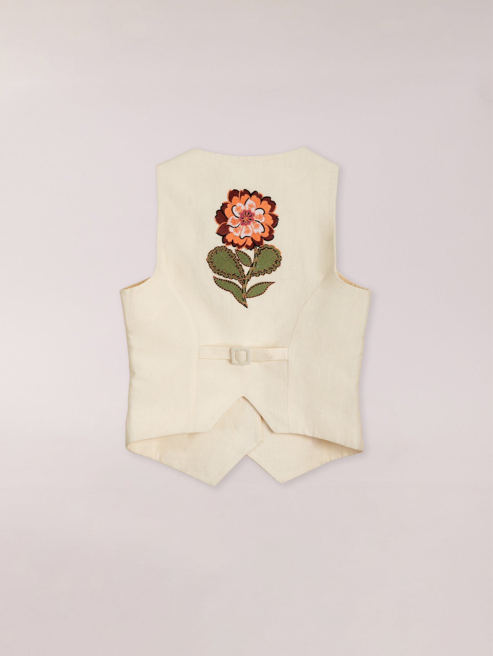 Chaleco Daisy White