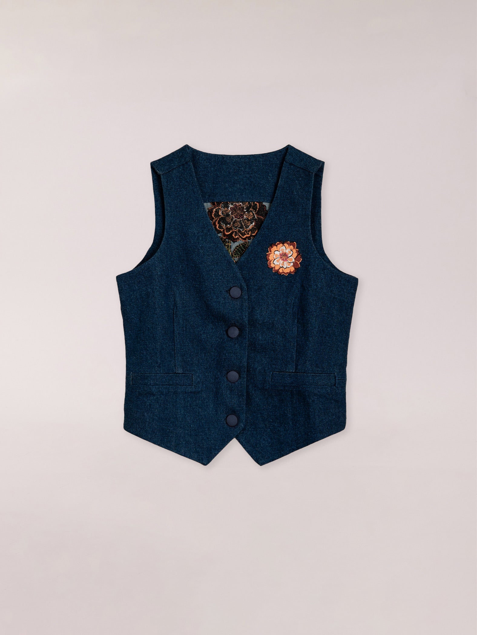 Chaleco Daisy Denim