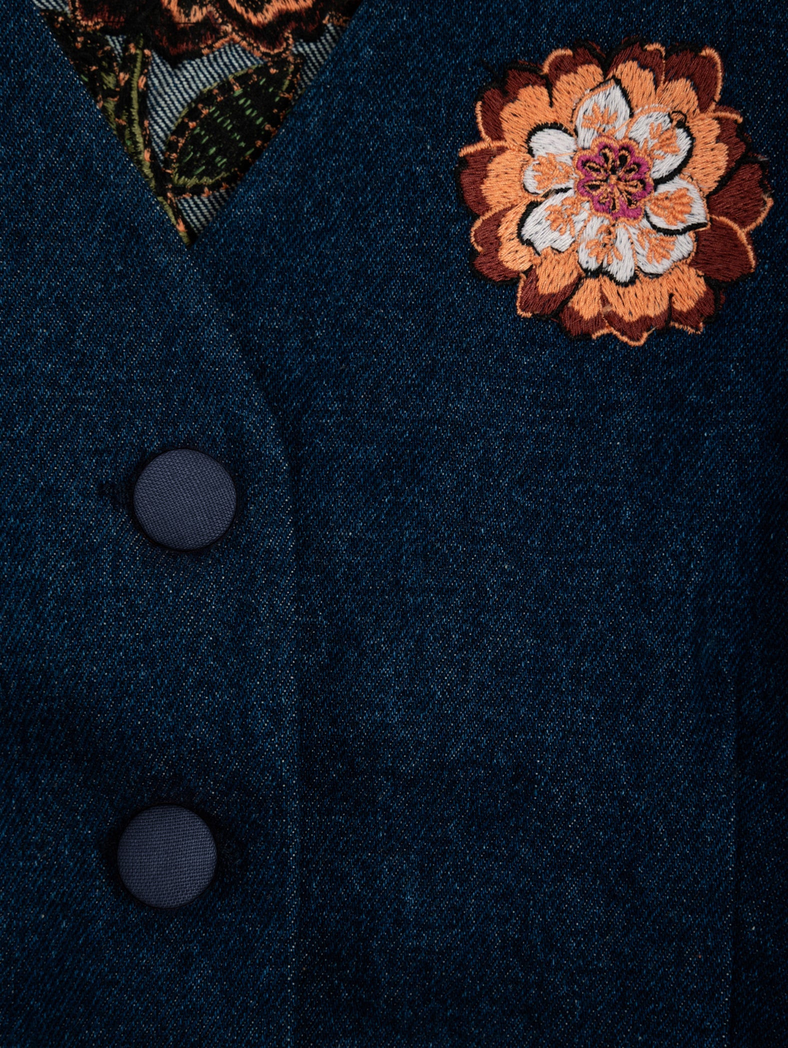 Chaleco Daisy Denim