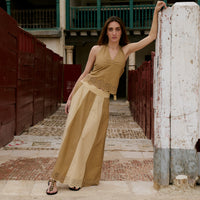 Falda Caroline Beige