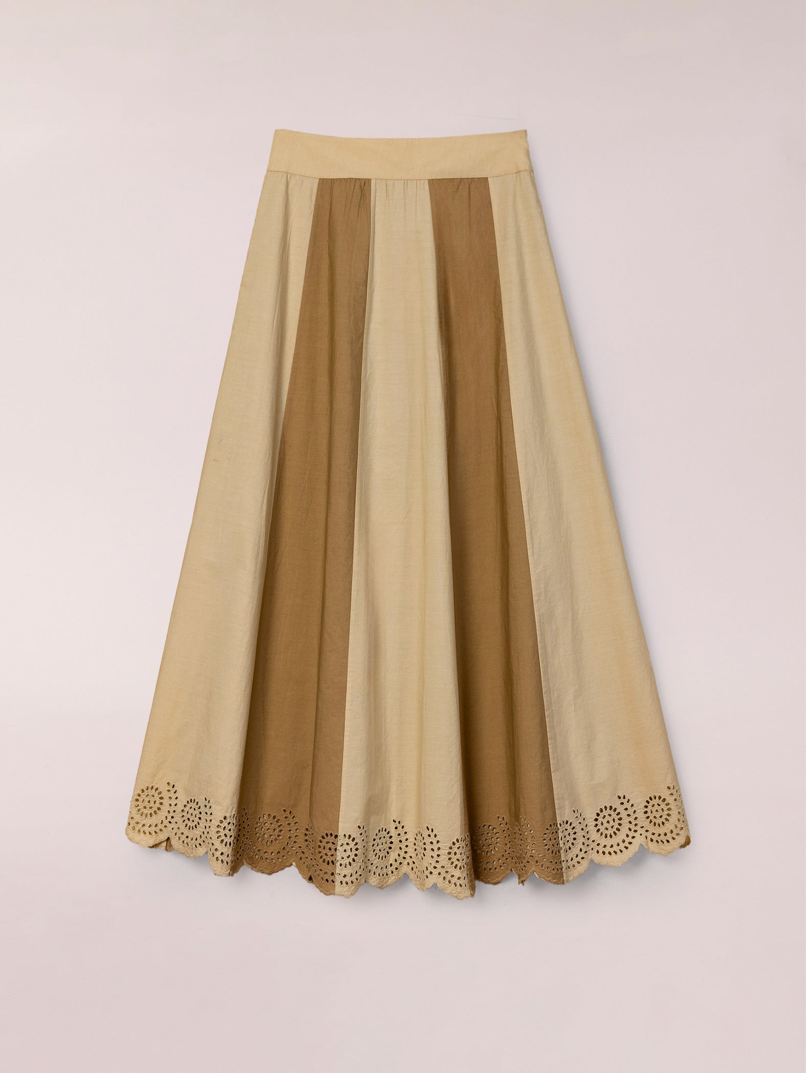 Falda Caroline Beige