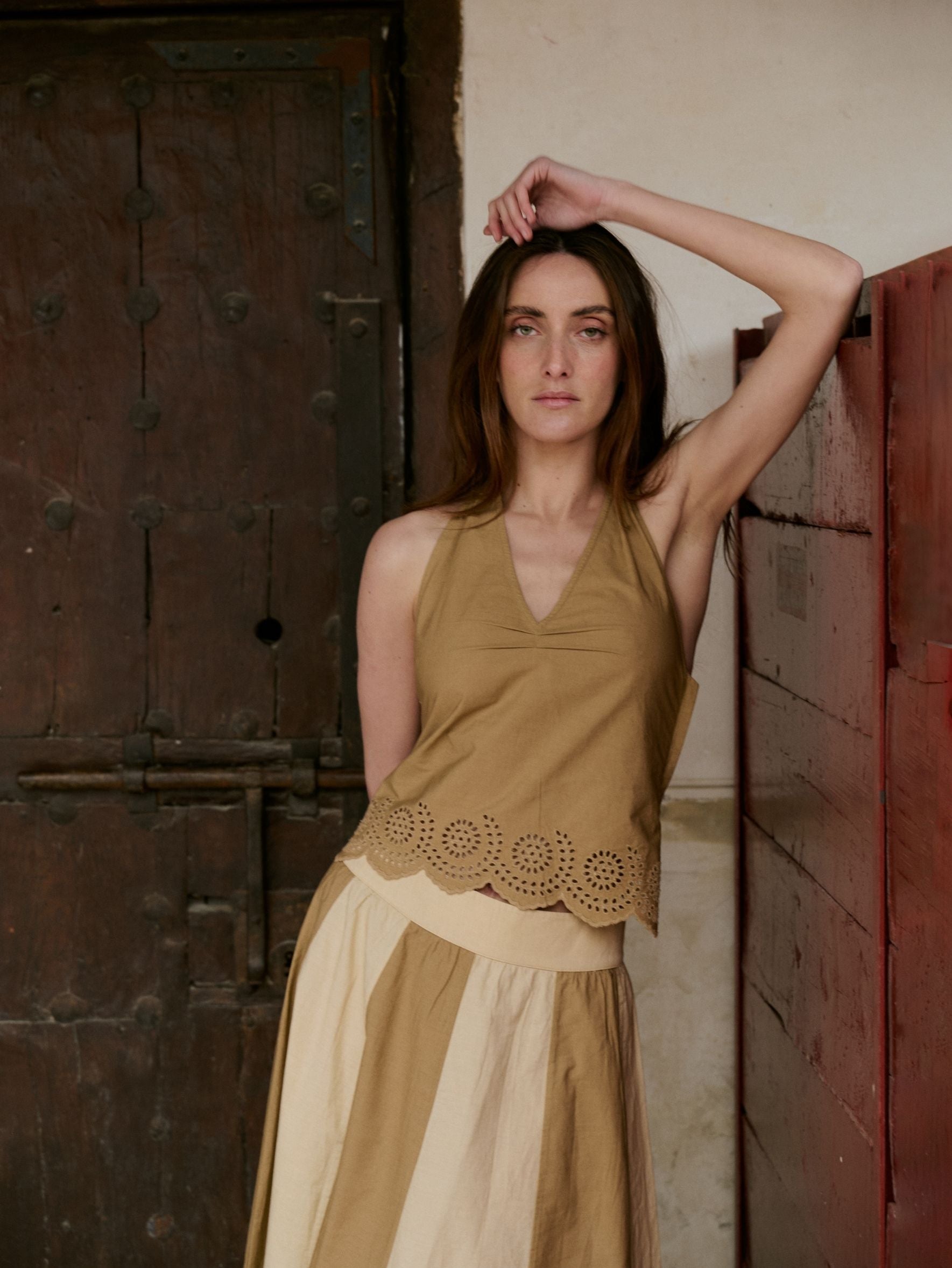 Top Caroline Beige