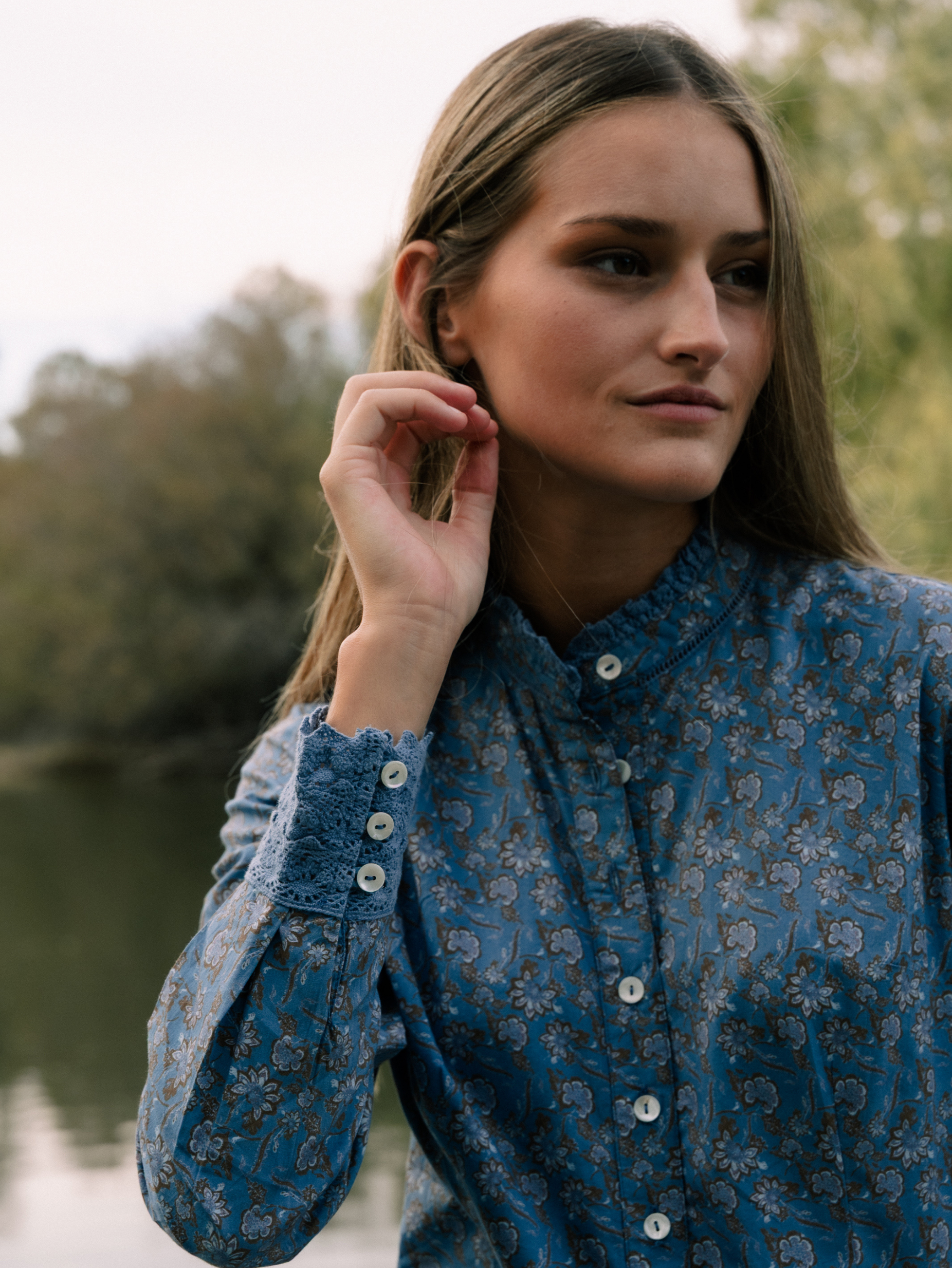 Camisa Dalia Blue