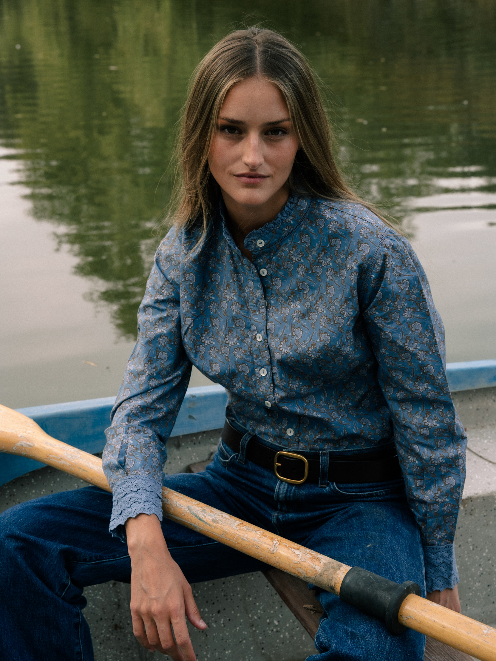 Camisa Dalia Blue