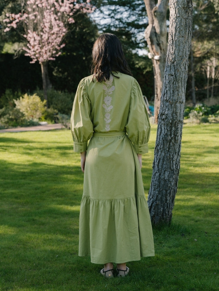 Vestido Cecile Green