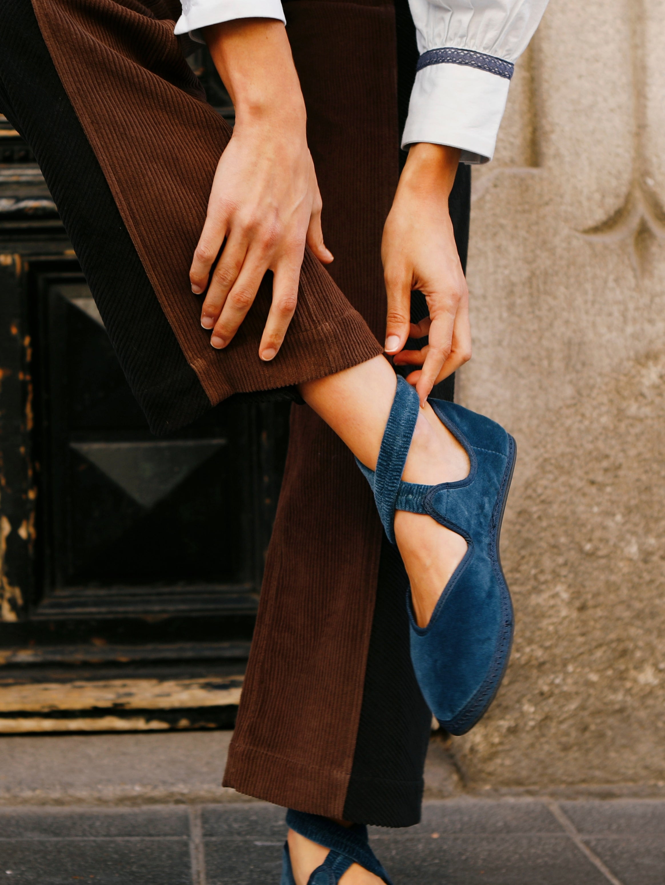 Blue Marine Loafers