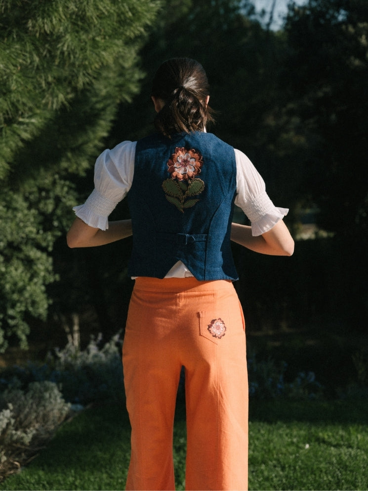 Chaleco Daisy Denim