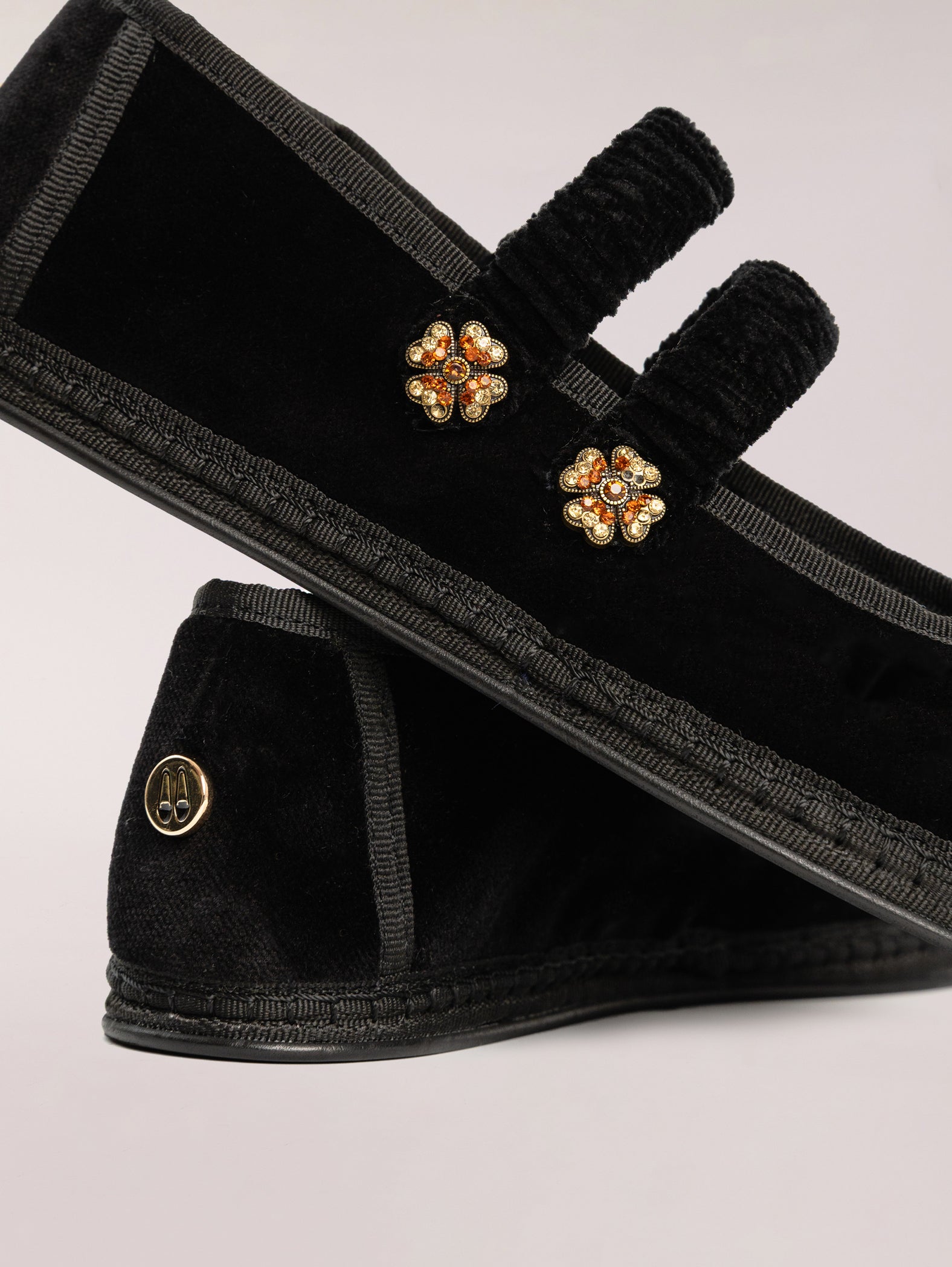Double Lace Ballerina Carbón