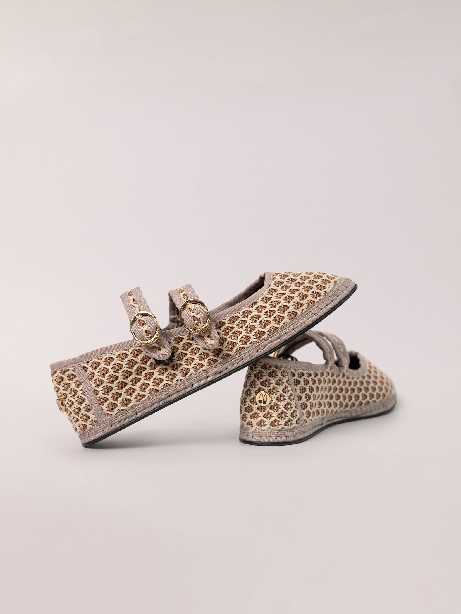 Double Lace Rafia Nude