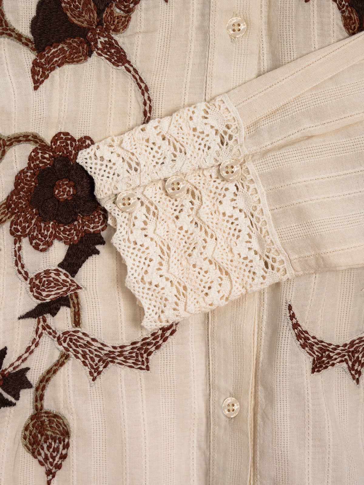 Camisa Gardenia Crema
