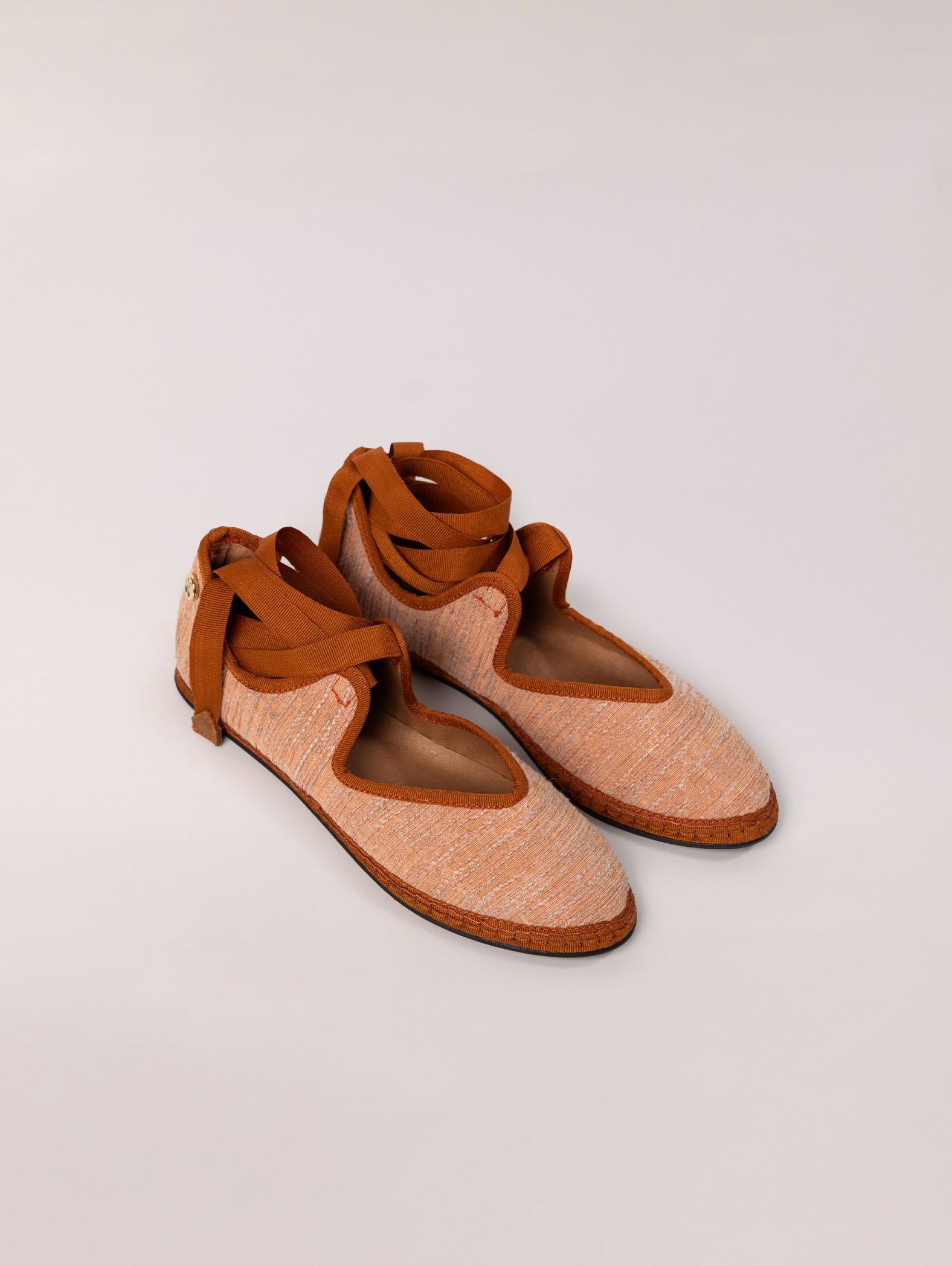 Loafers Straps Orange
