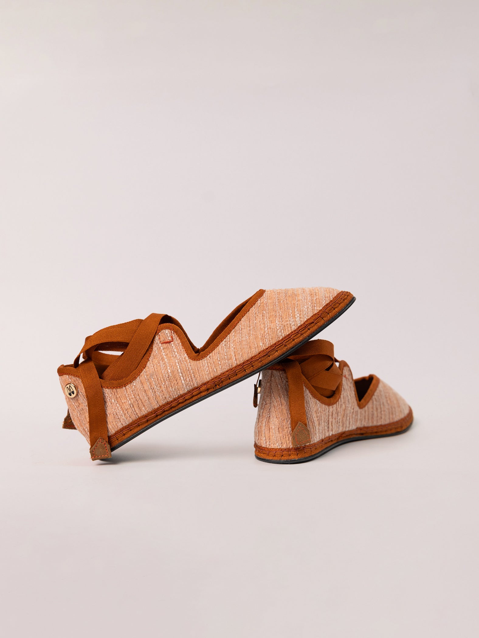 Loafers Straps Orange