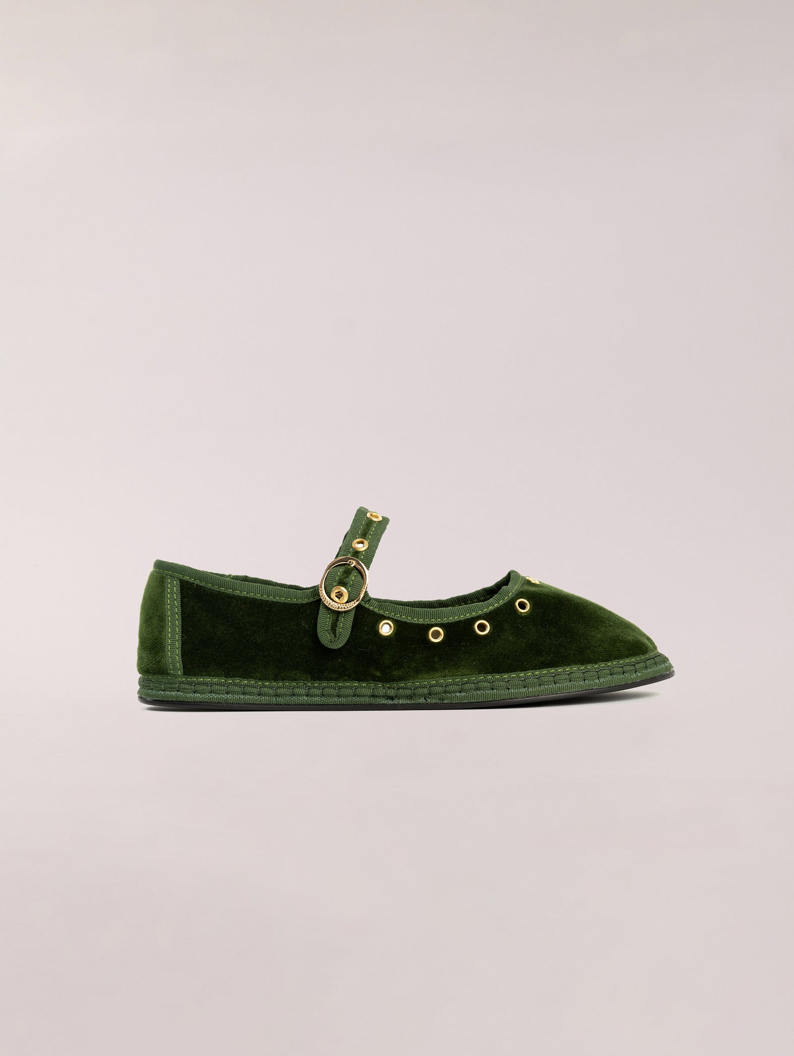 Mary Jane Studs Green Soldier