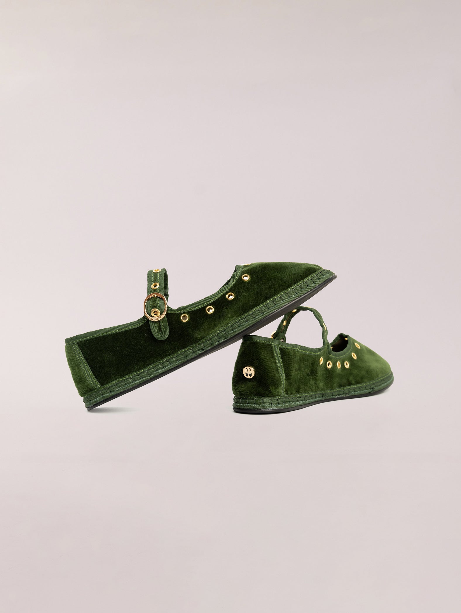 Mary Jane Studs Green Soldier