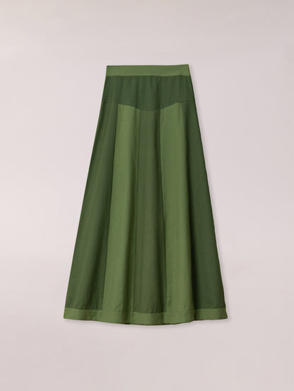 Falda Felice Green
