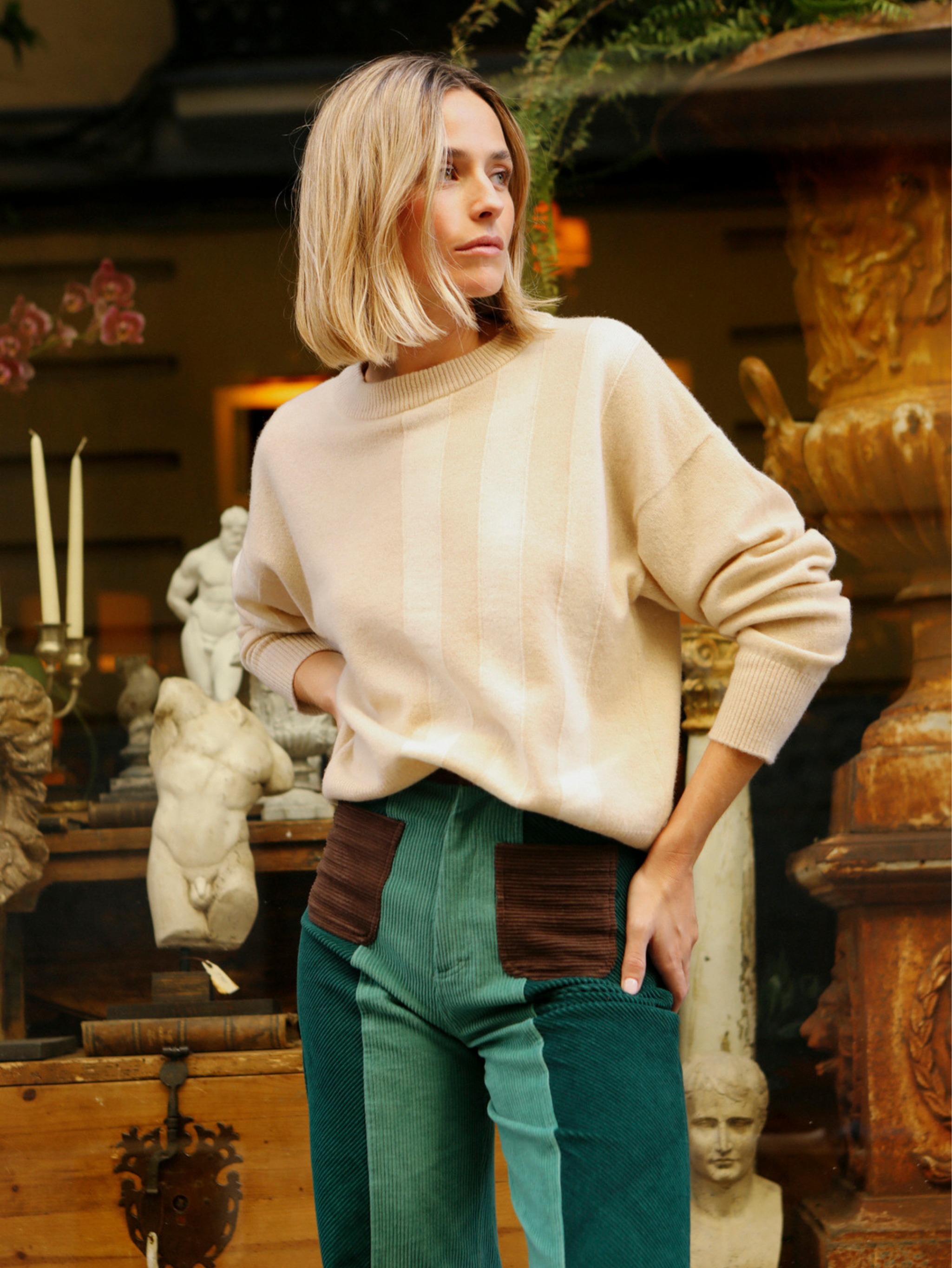 Jersey Jane Beige