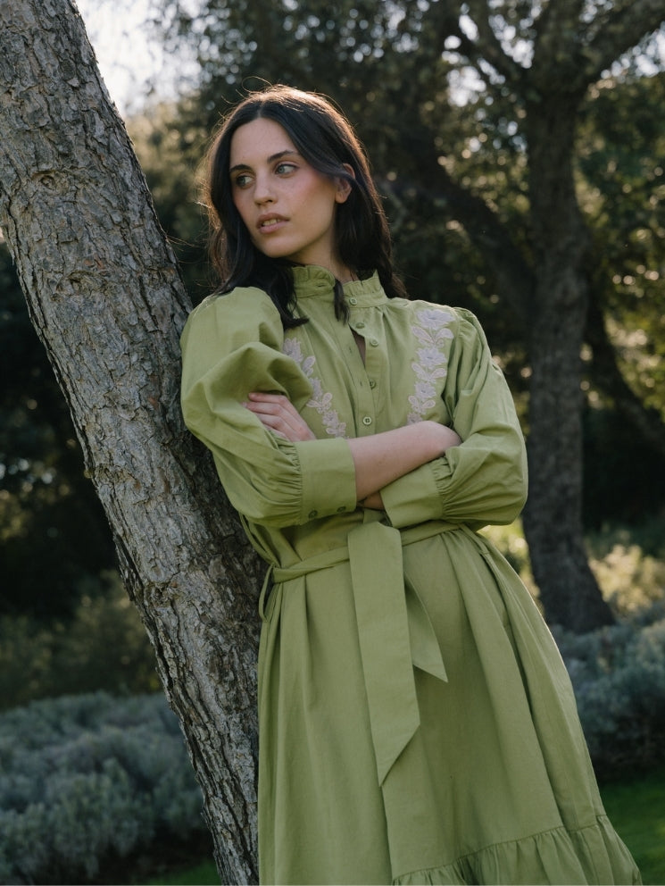 Vestido Cecile Green